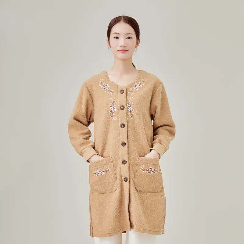 Женский топ из одностороннего флиса, окрашенного в массе