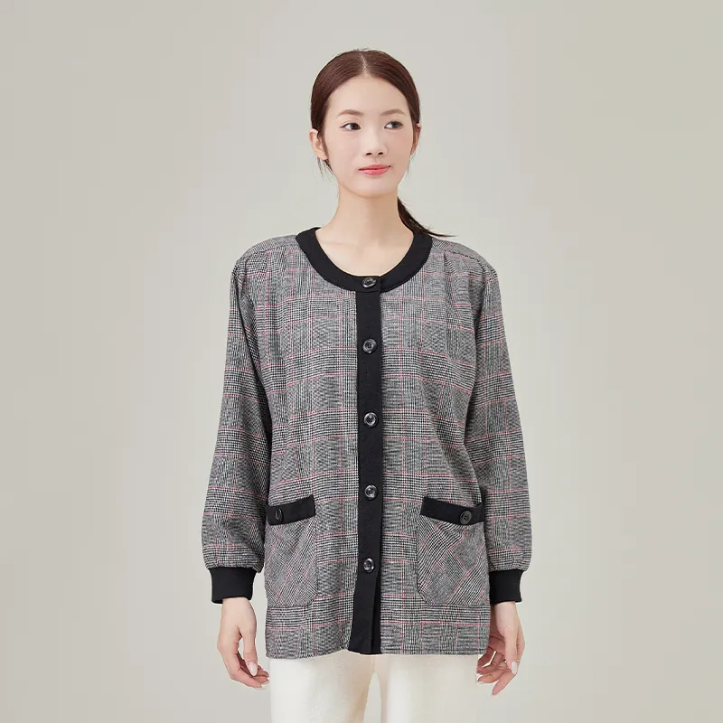 Женское утепленное пальто на хлопке, ткань: фланель, окрашенная в пряже, подкладка: 100% полиэстер (кроличья шерсть)