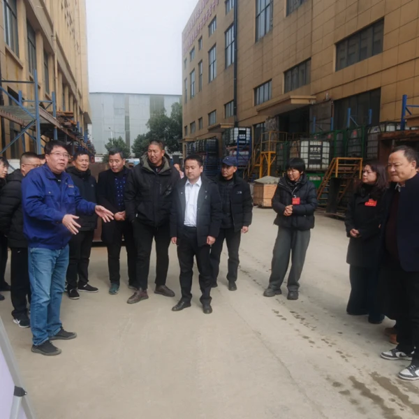 Делегация Народного конгресса города Циу посетила компанию Haichuan Machinery для посещения и ознакомления.