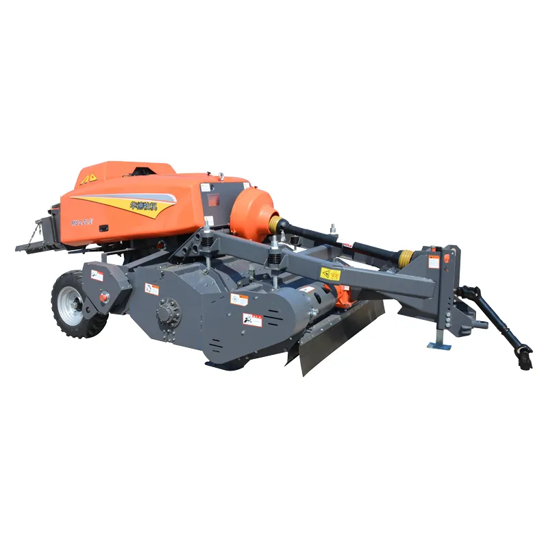 Пресс-подборщик тюков 9YJS-2.2C с двумя режущими валами для измельчения и дробления соломы