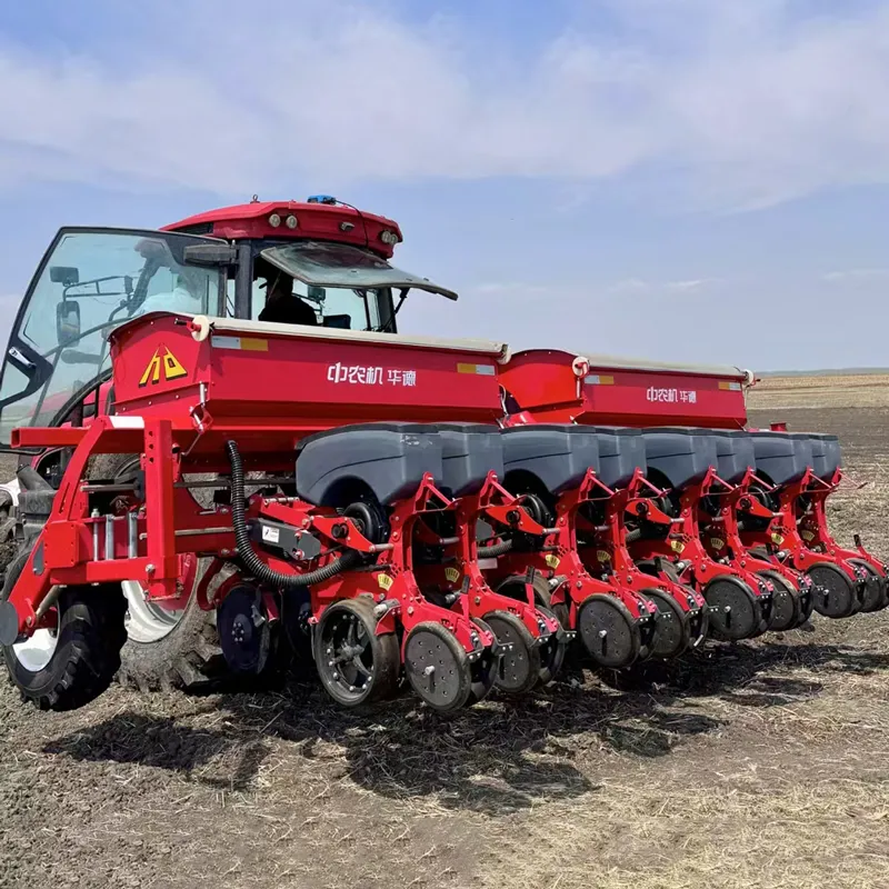 Сеялка точного высева 2BQ серии с пневматическим высевом и внесением удобрений