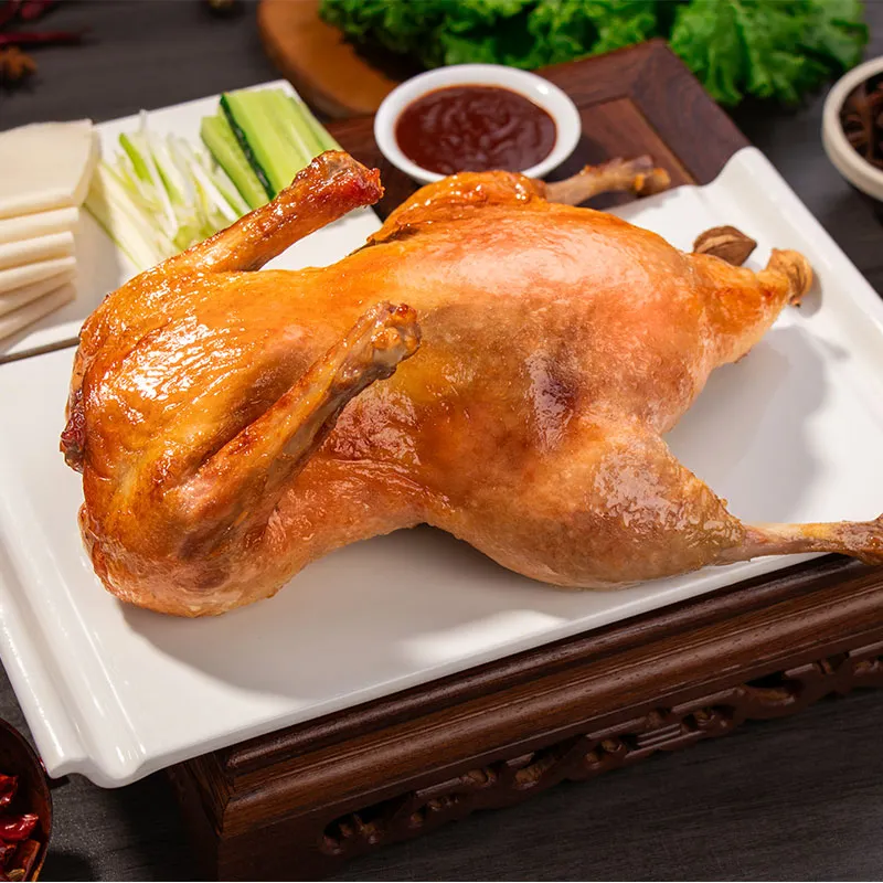 Утка жареная с костью