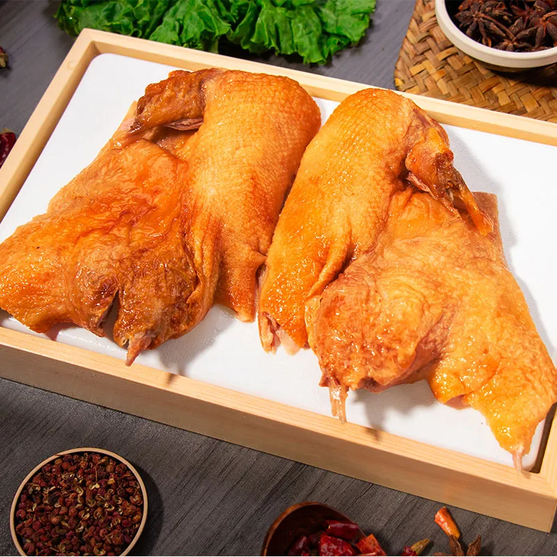 Утка жареная без кости