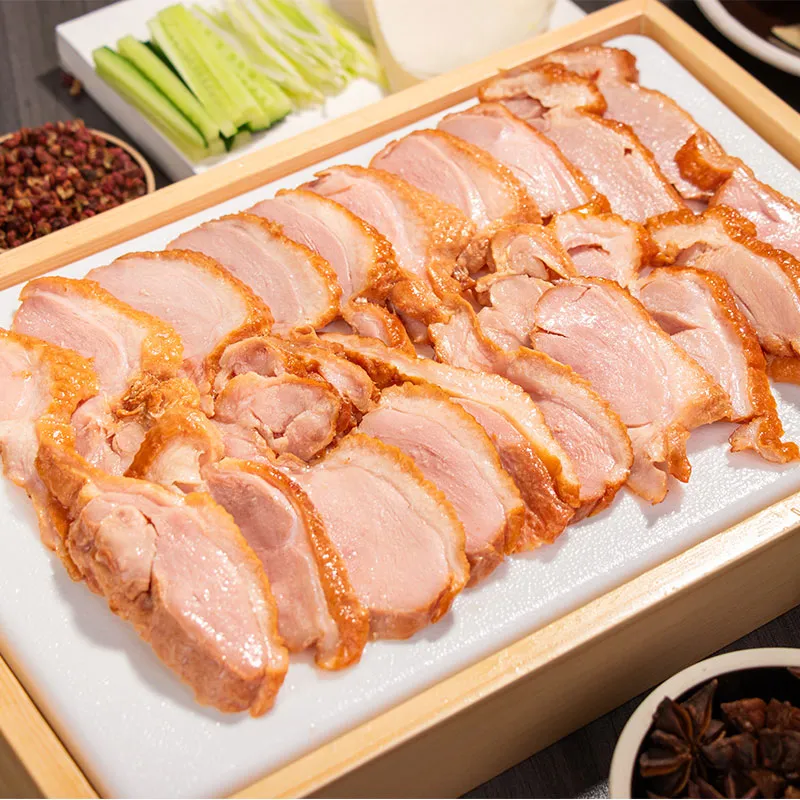 Утка копченая целая и нарезка