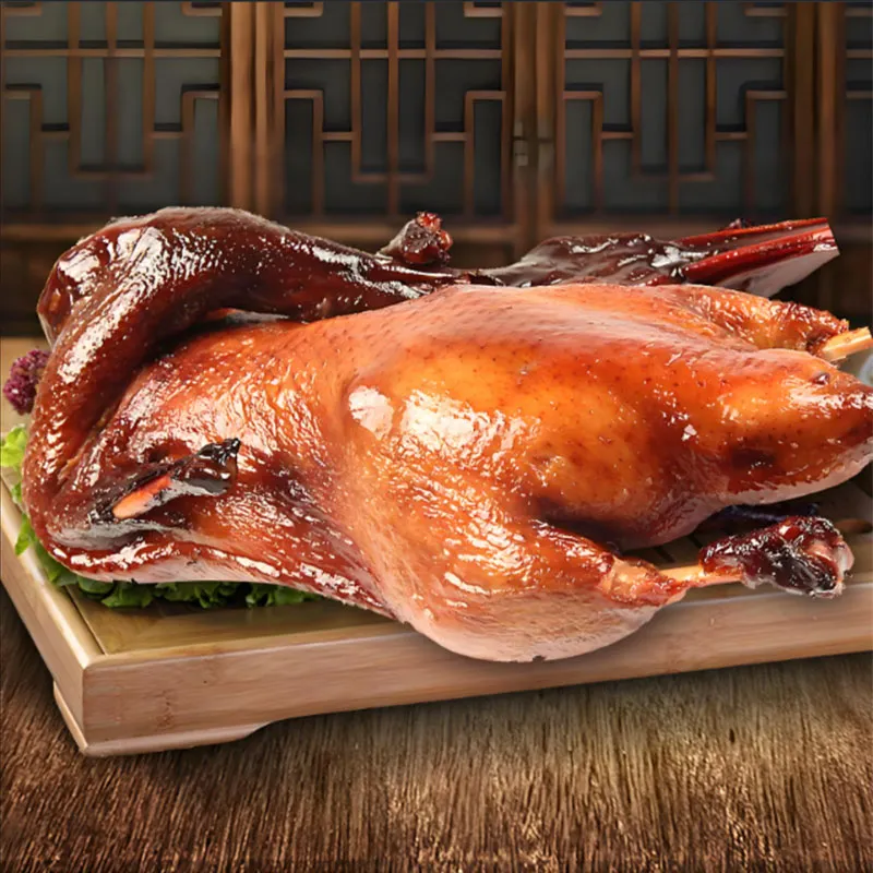 Утка соевая тушеная