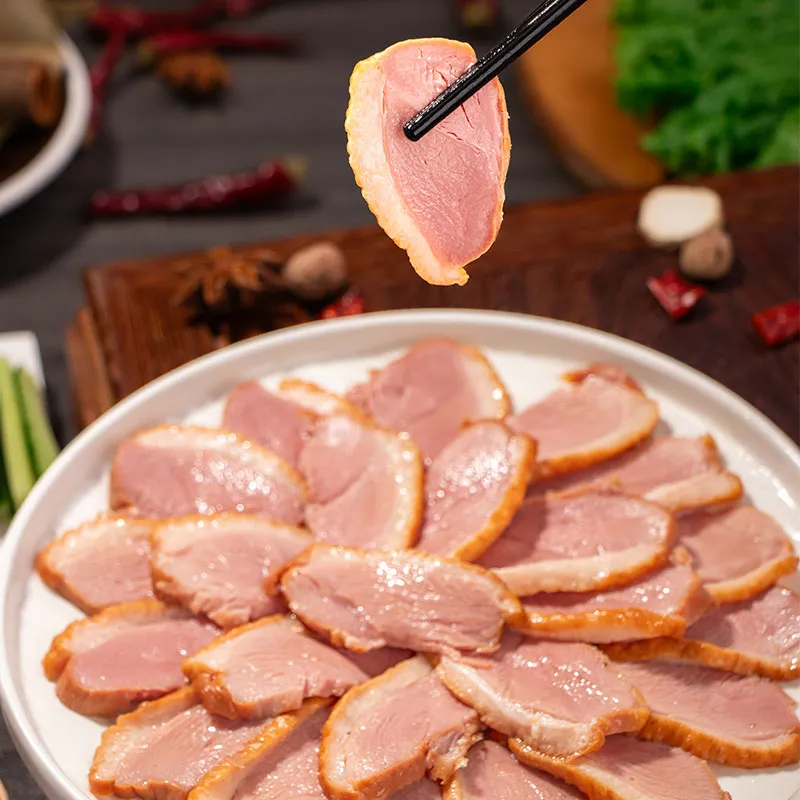 Утка копченая нарезка