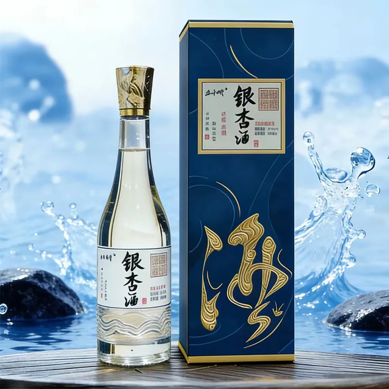 Вино с добавлением гинкго крепостью 38 градусов