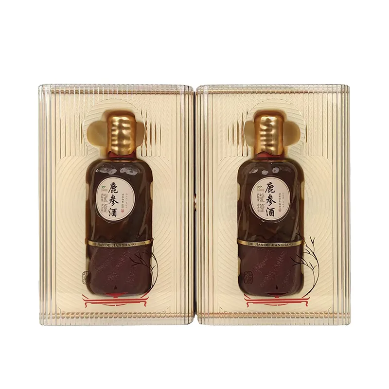 Вино с оленьими пантами и женьшенем крепостью 52 градуса