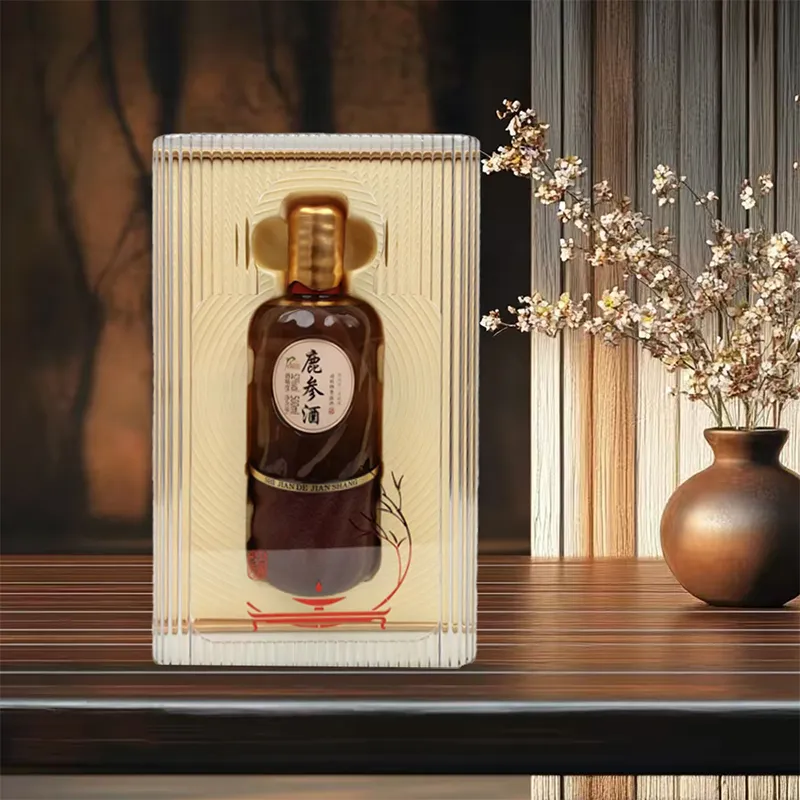 Вино с оленьими пантами и женьшенем крепостью 52 градуса