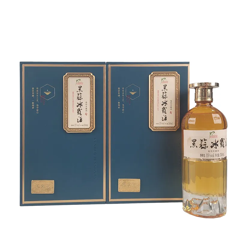 Вино с черным чесноком «Бинлу» крепостью 35 градусов