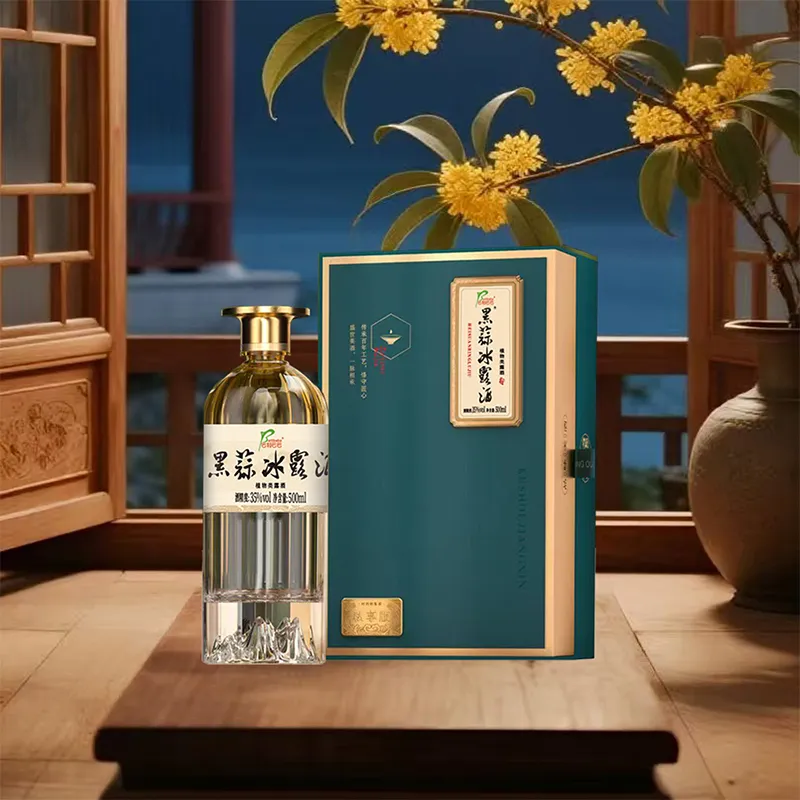 Вино с черным чесноком «Бинлу» крепостью 35 градусов