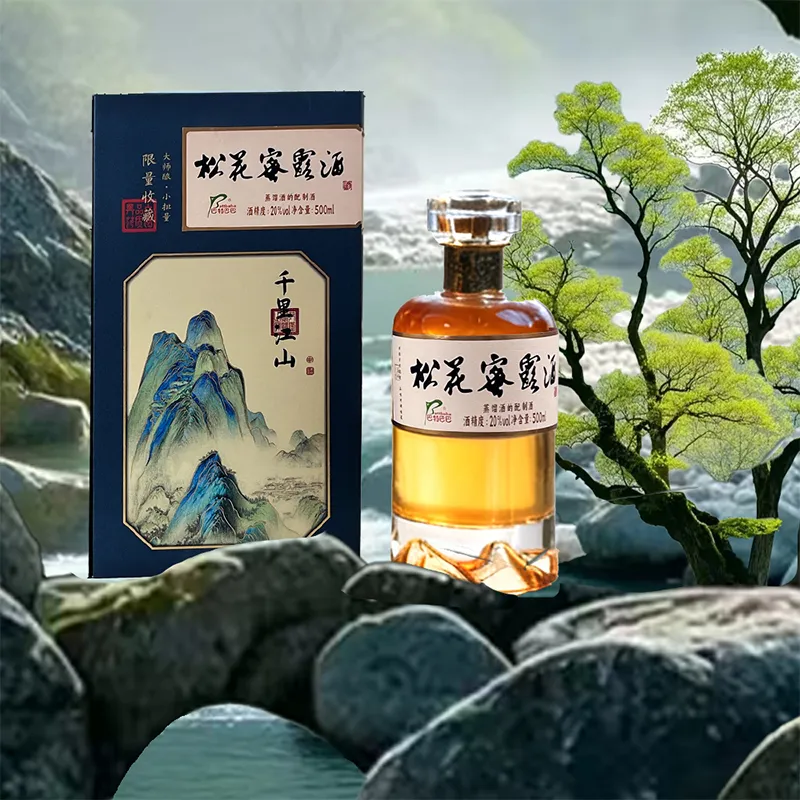 Сосново-медовый ликёр крепостью 20 градусов