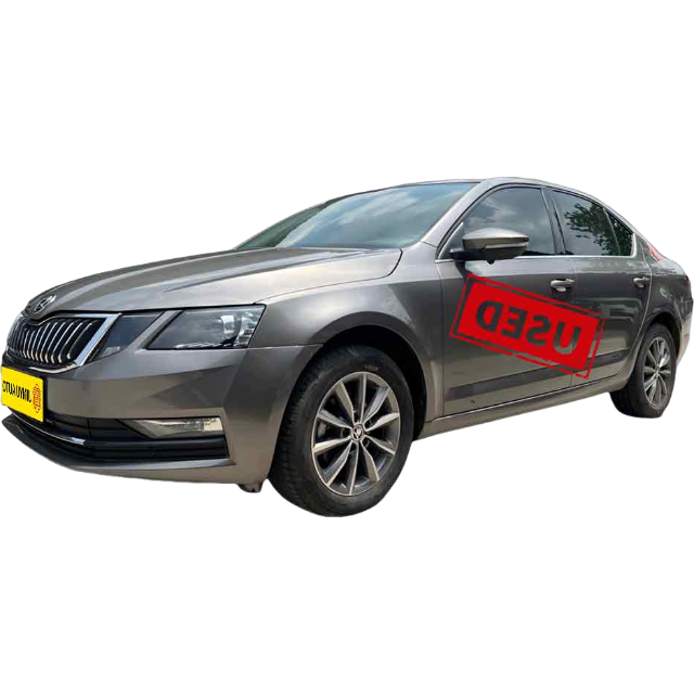 Темно-серая Skoda Octavia 2022 1,5л Автоматическая версия Comfort Edition Пробег 30 000 км 48 800