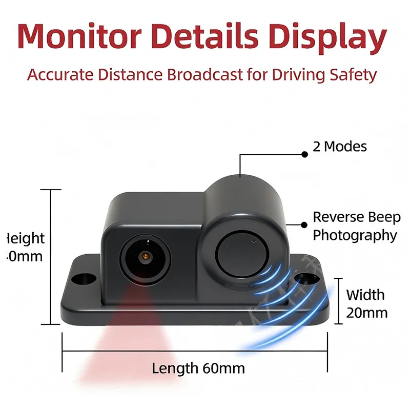 Визуальный радар заднего хода W-017