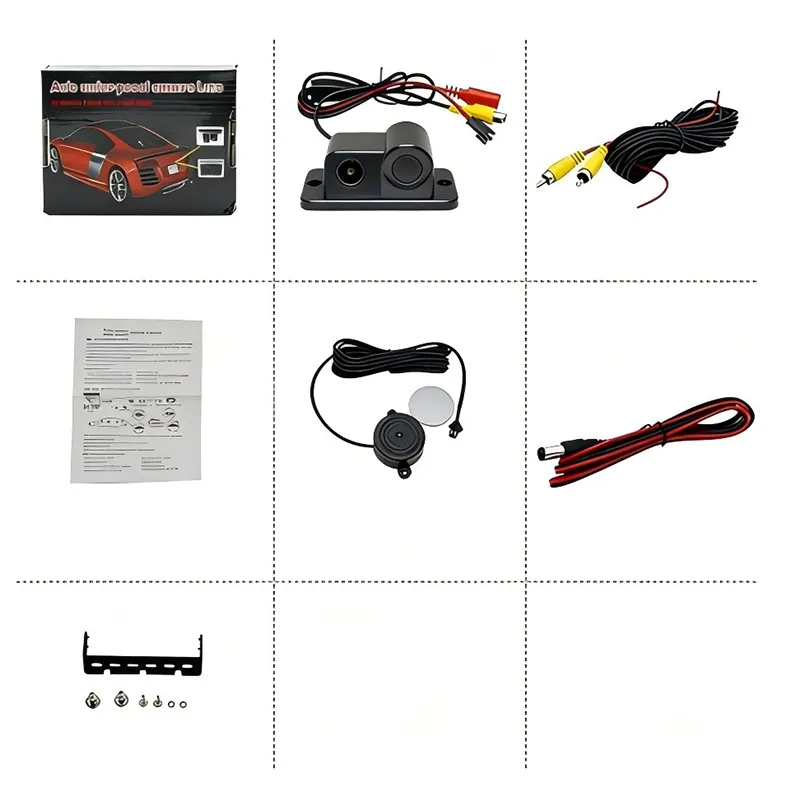 Визуальный радар заднего хода W-017