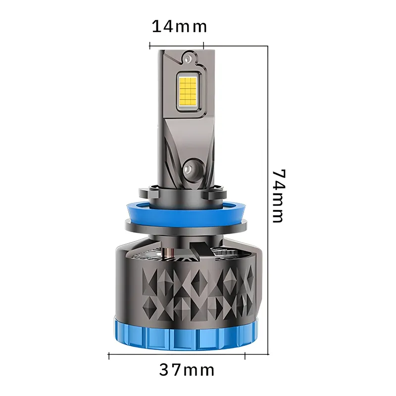 Двойные светодиодные фары с медными трубками