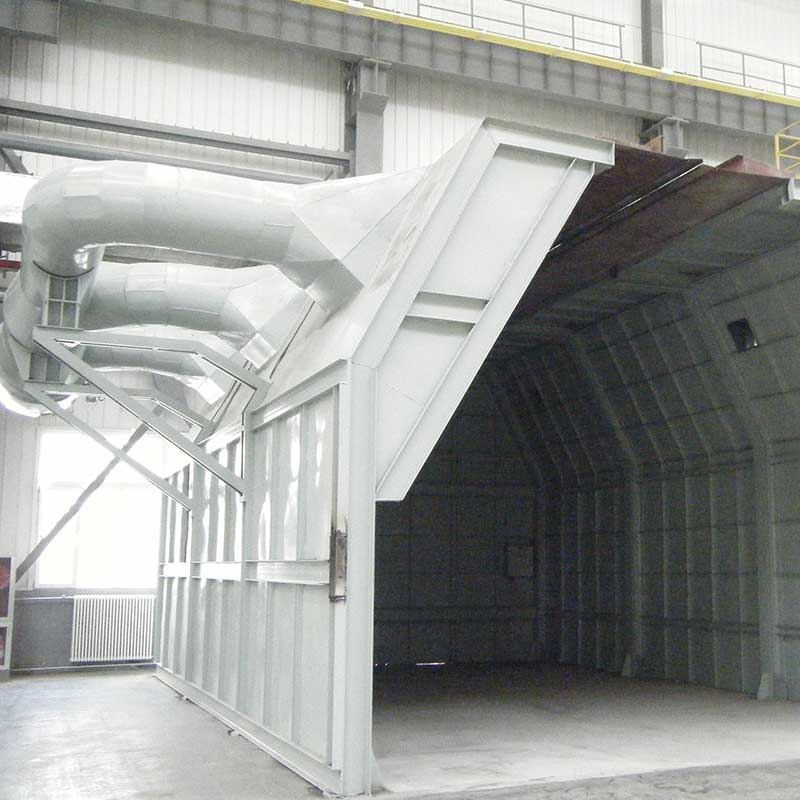 Оборудование для пылеудаления на участке очистки отливок