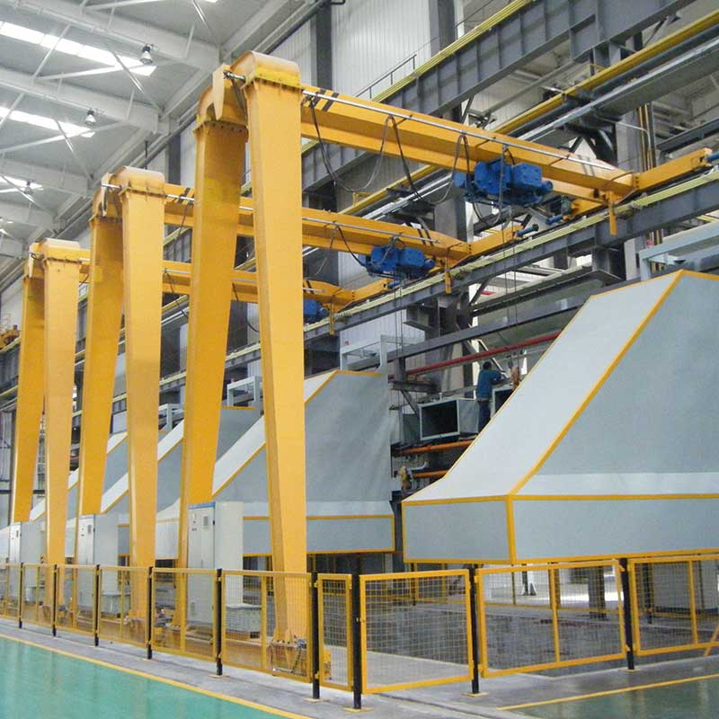 Очистка дымовых газов на участке заливки, участке охлаждения и летучих органических соединений (VOCs)