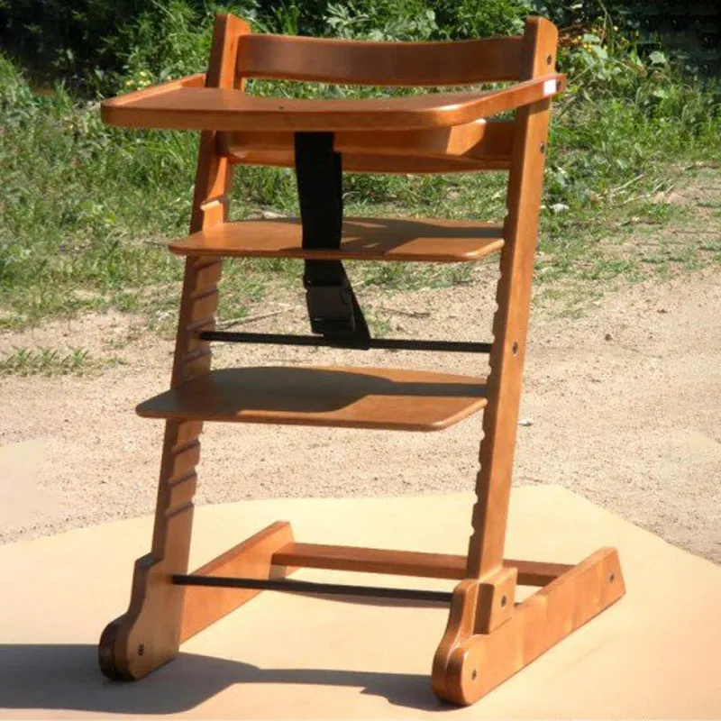 Деревянный детский стульчик для кормления 902