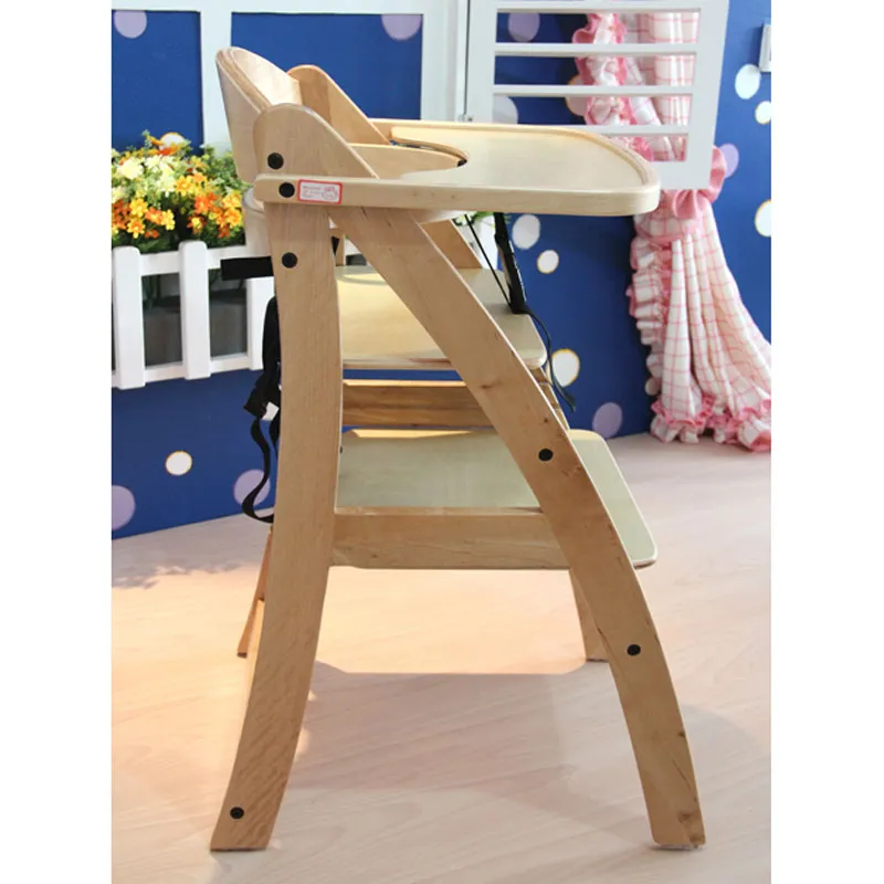 Деревянный детский стульчик для кормления 904