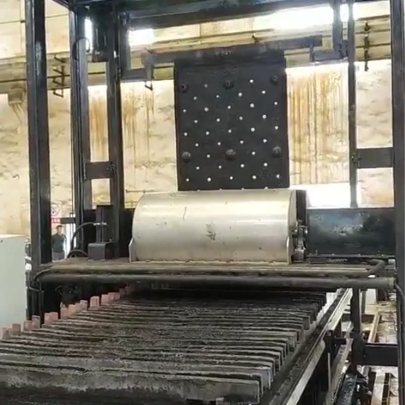 Автоматическая машина для чистки свинцовых анодных пластин