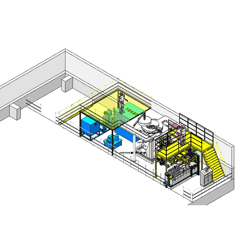 Дисковая вертикальная литьевая машина для серебряных анодных пластин 45 кг (полностью автоматическая)