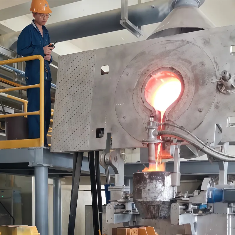 Дисковая вертикальная литьевая машина для серебряных анодных пластин 45 кг (полностью автоматическая)