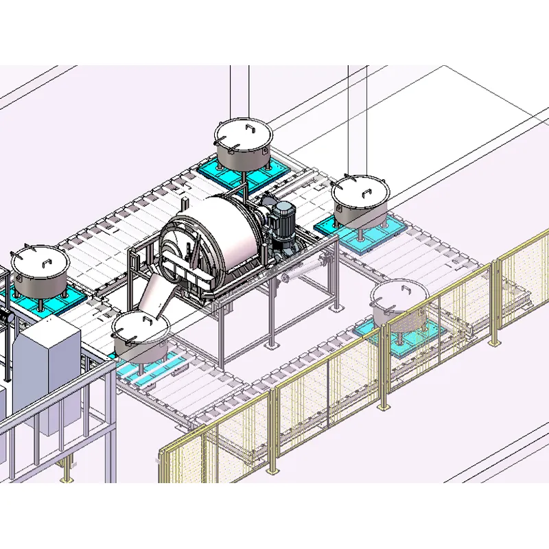 Комбинированная машина для мойки и сушки электролитического серебряного порошка