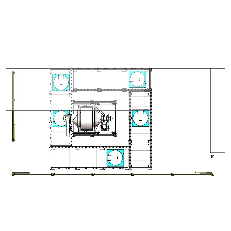 Комбинированная машина для мойки и сушки электролитического серебряного порошка