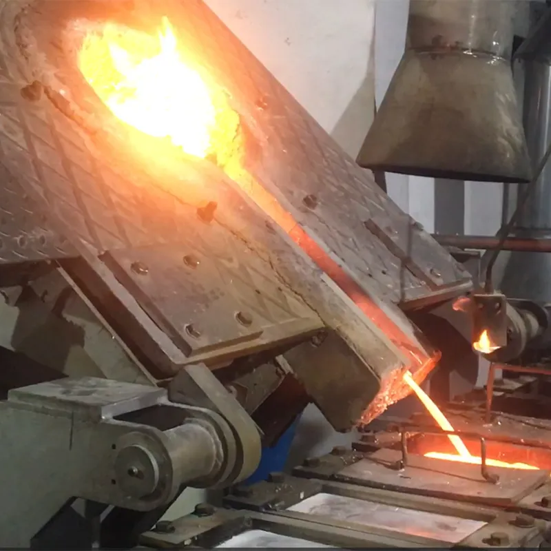 Линейная литьевая машина для серебряных слитков 30 кг