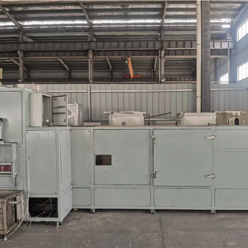 Многопозиционная машина для статического литья слитков 15&30 кг