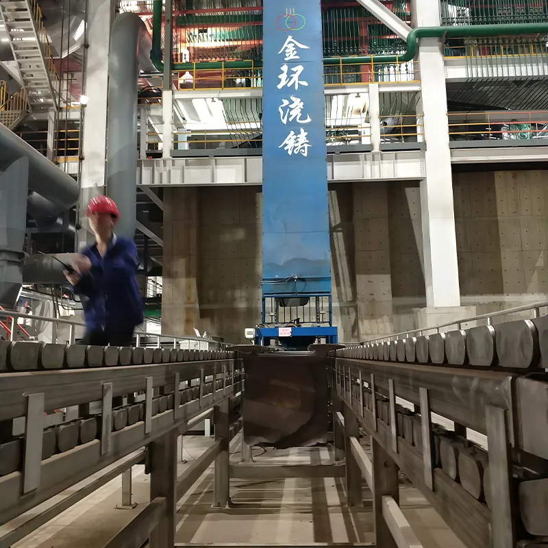 Пластинчатая загрузочная машина для анодных остатков