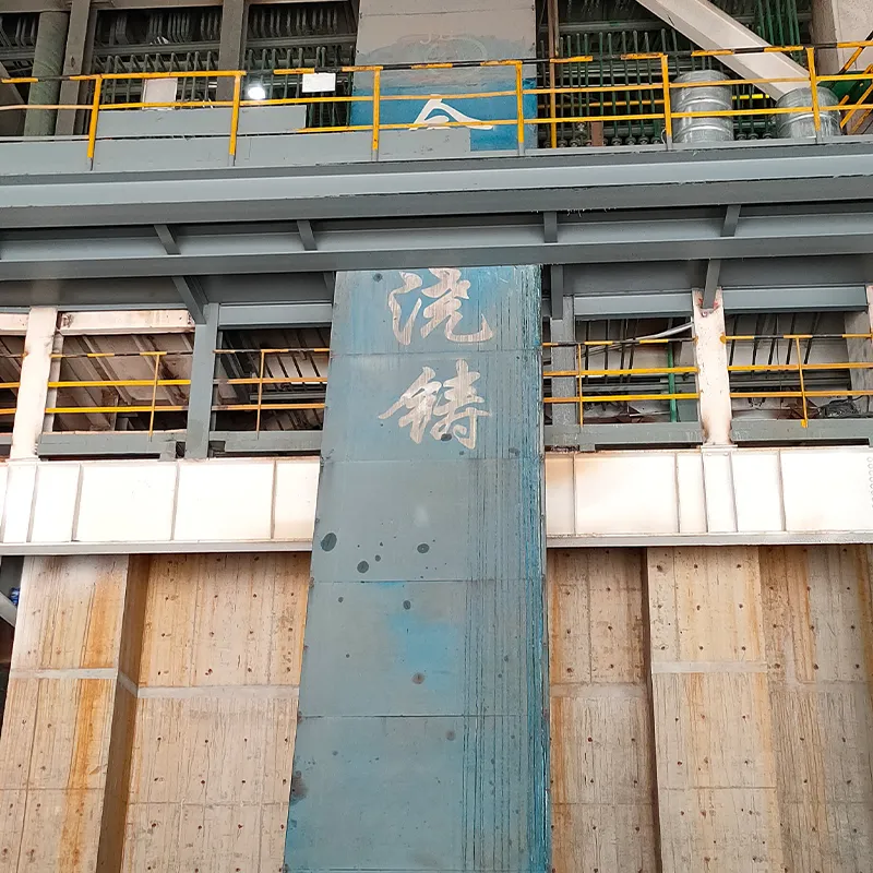 Пластинчатая загрузочная машина для анодных остатков