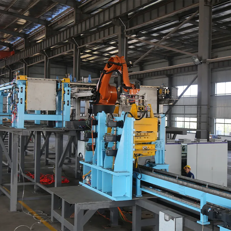 Роботизированный комплекс для съема катодной меди