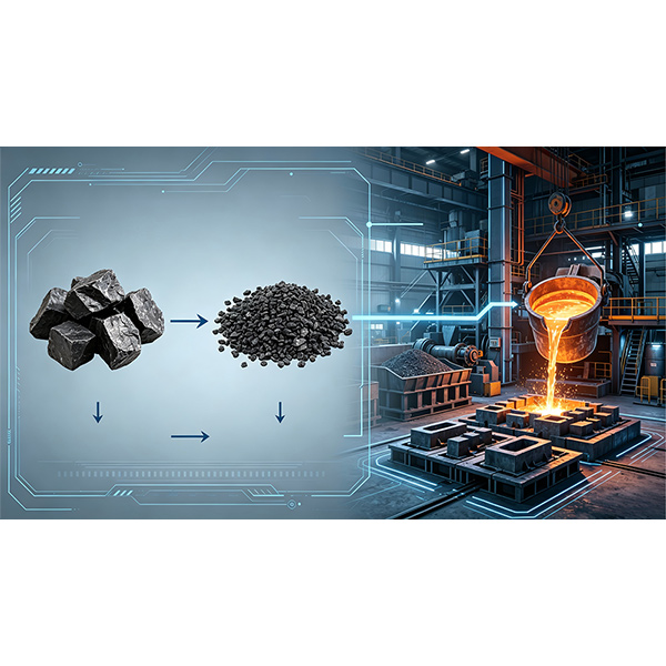 Углеродсодержащая присадка на основе угля Huatai Carbon из уезда Пинлуо – лучший выбор для повышения качества в российской литейной промышленности.