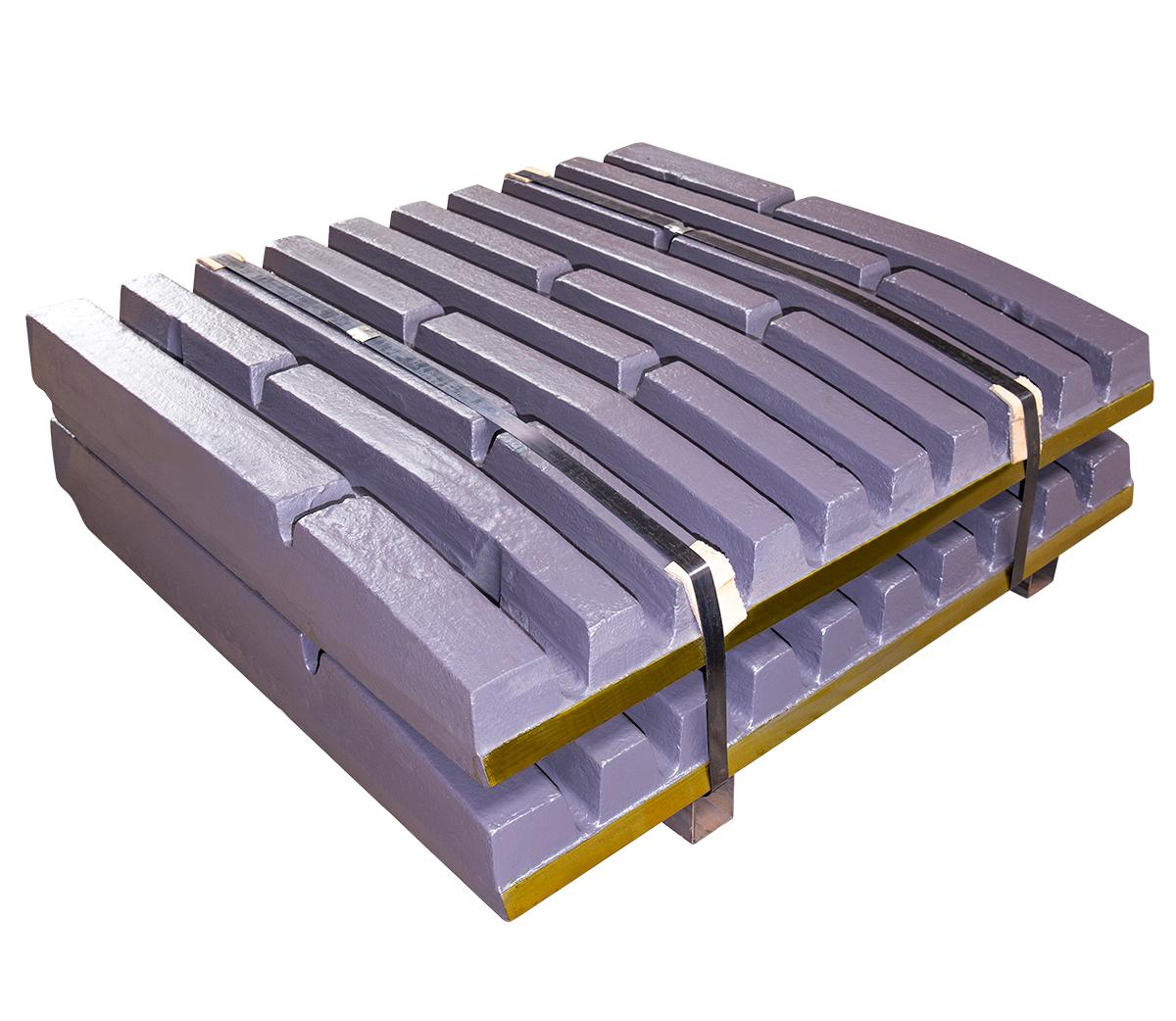 Дробящие плиты для карьерных и горнодобывающих оборудований