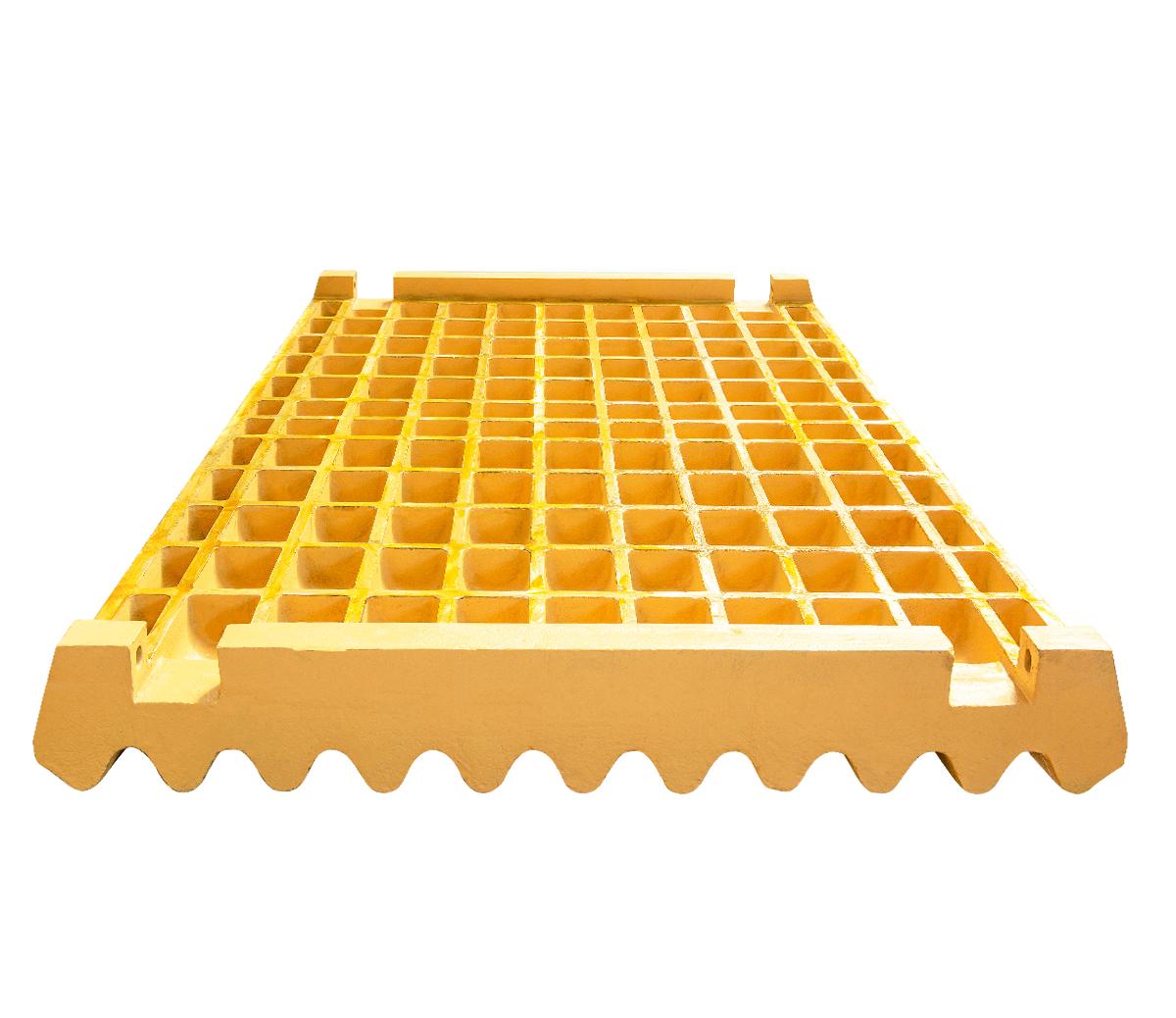 Высокоизносостойкие дробящие плиты для щековой дробилки