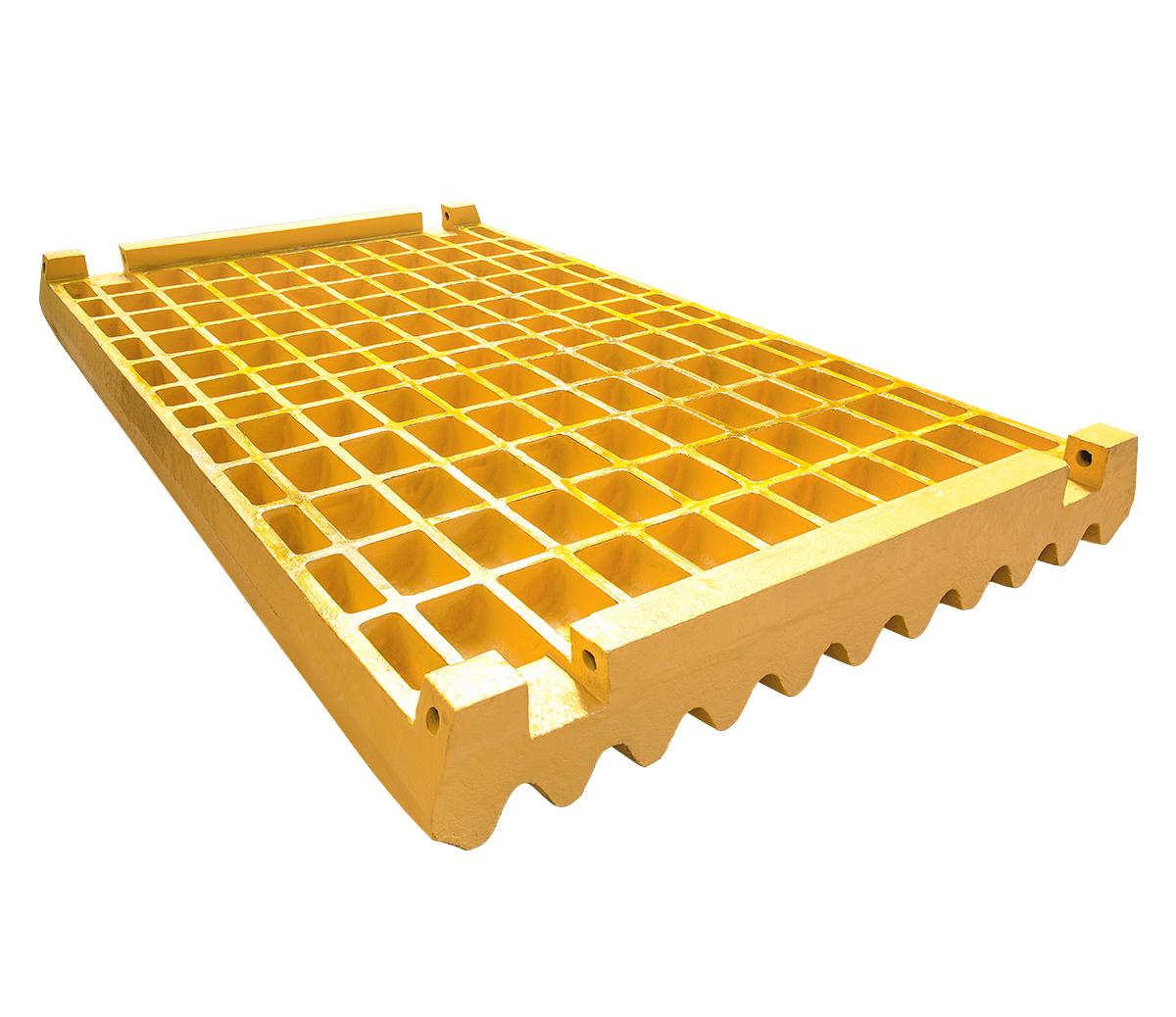 Высокоизносостойкие дробящие плиты для щековой дробилки