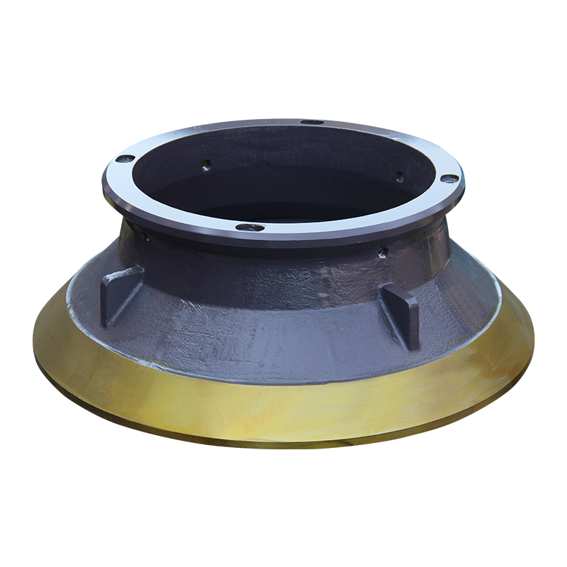 Износостойкая вогнутая футеровка повышенной производительности для конусных дробилок