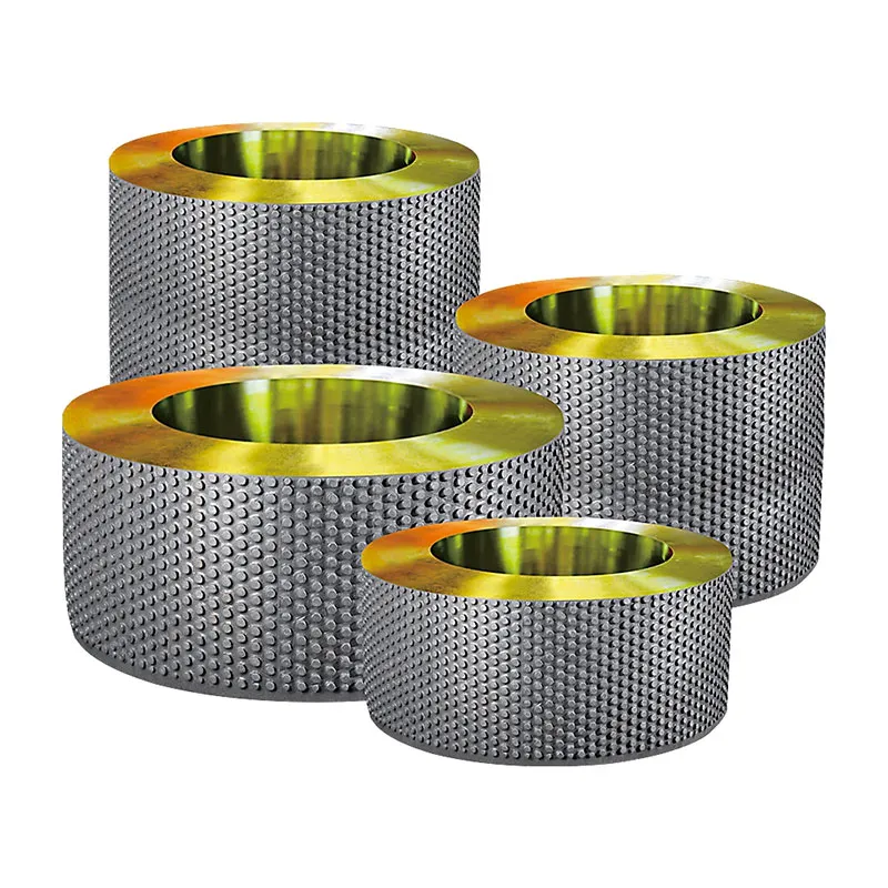 Валки высокого давления для измельчения с наплавкой карбидом титана