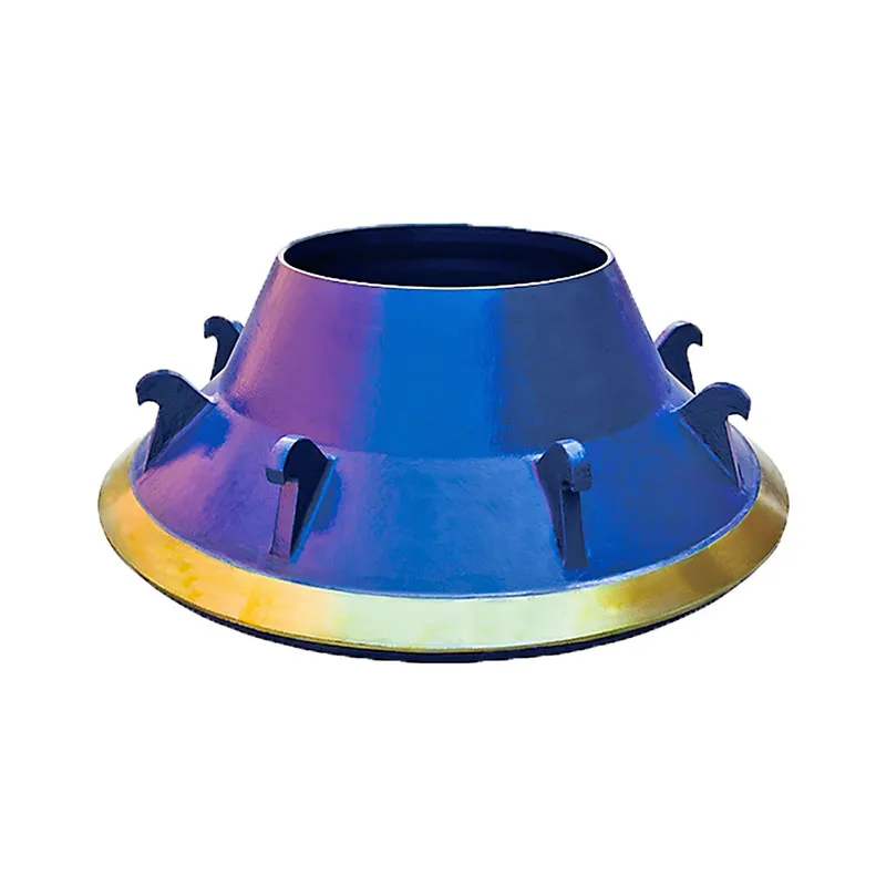 Высокопроизводительная вогнутая футеровка для конусных дробилок в горнодобывающей и карьерной отраслях