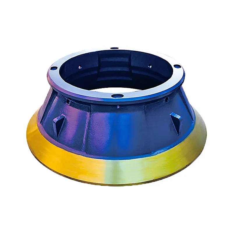 Высокопроизводительная вогнутая футеровка для конусных дробилок в горнодобывающей и карьерной отраслях