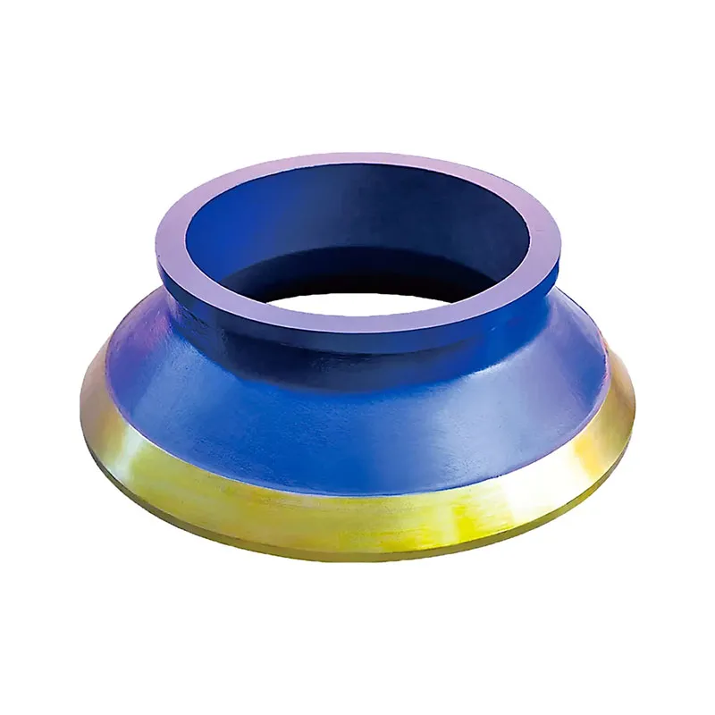 Высокопроизводительная вогнутая футеровка для конусных дробилок в горнодобывающей и карьерной отраслях