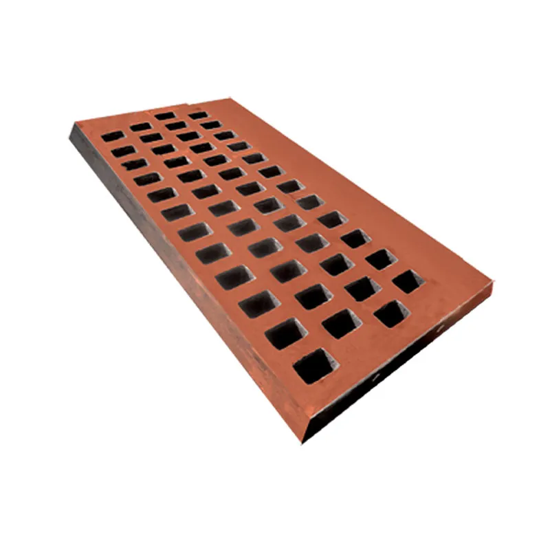 Износостойкие верхние решётки для шредеров в переработке металла