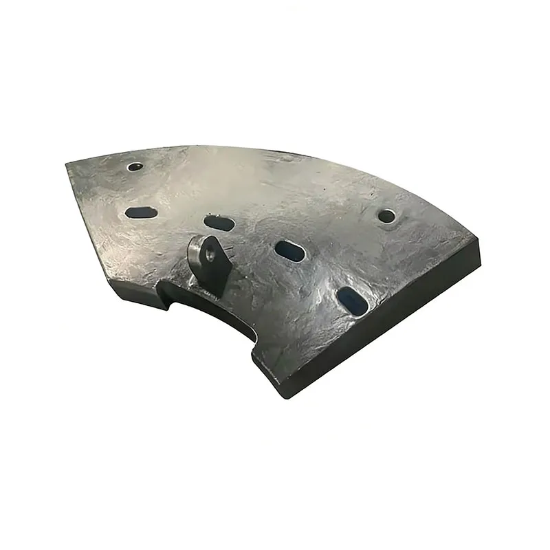 Износостойкие футеровки из высокохромистого чугуна для вертикальных валковых мельниц