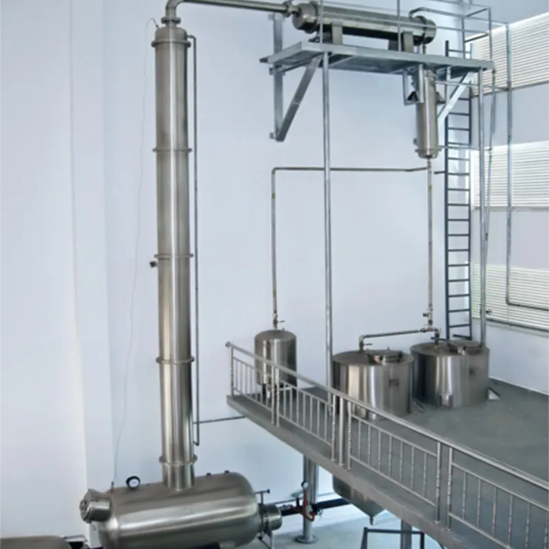 Колонна для рекуперации спирта