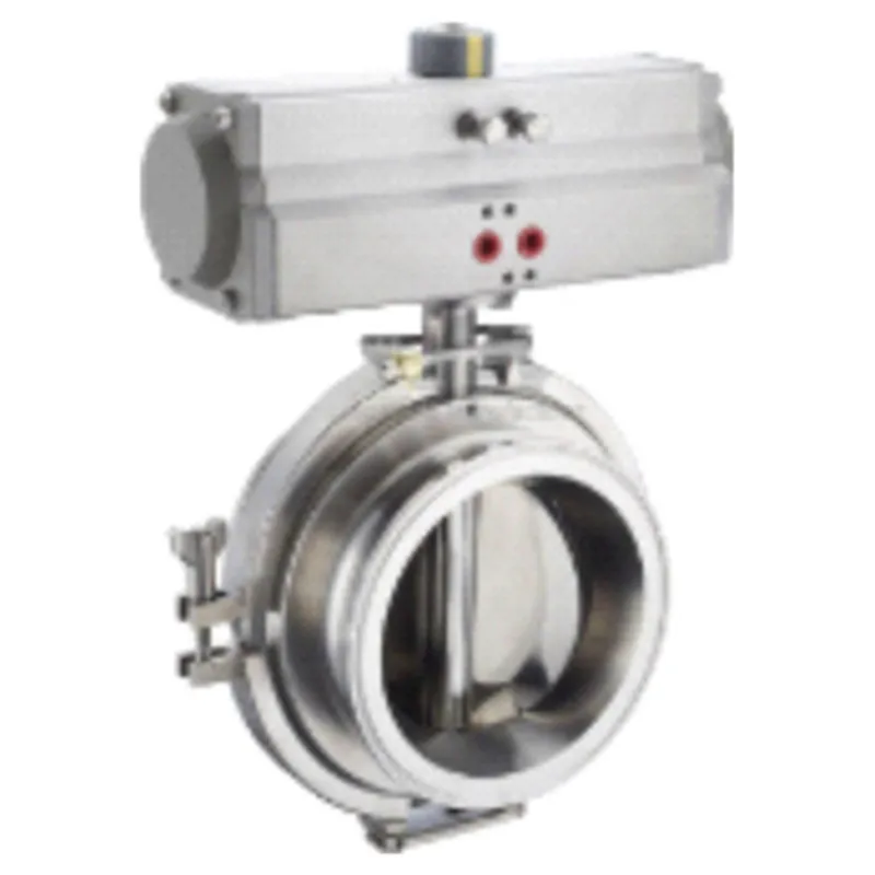 Пневмоэлектрический дисковый затвор для порошков