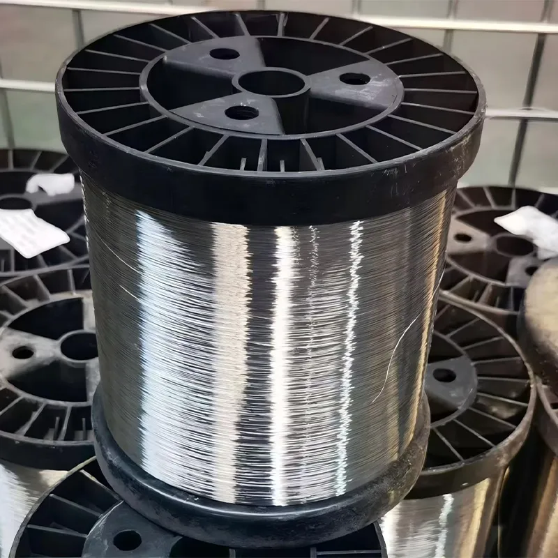 Стальная проволока с магнитоабсорбирующим покрытием