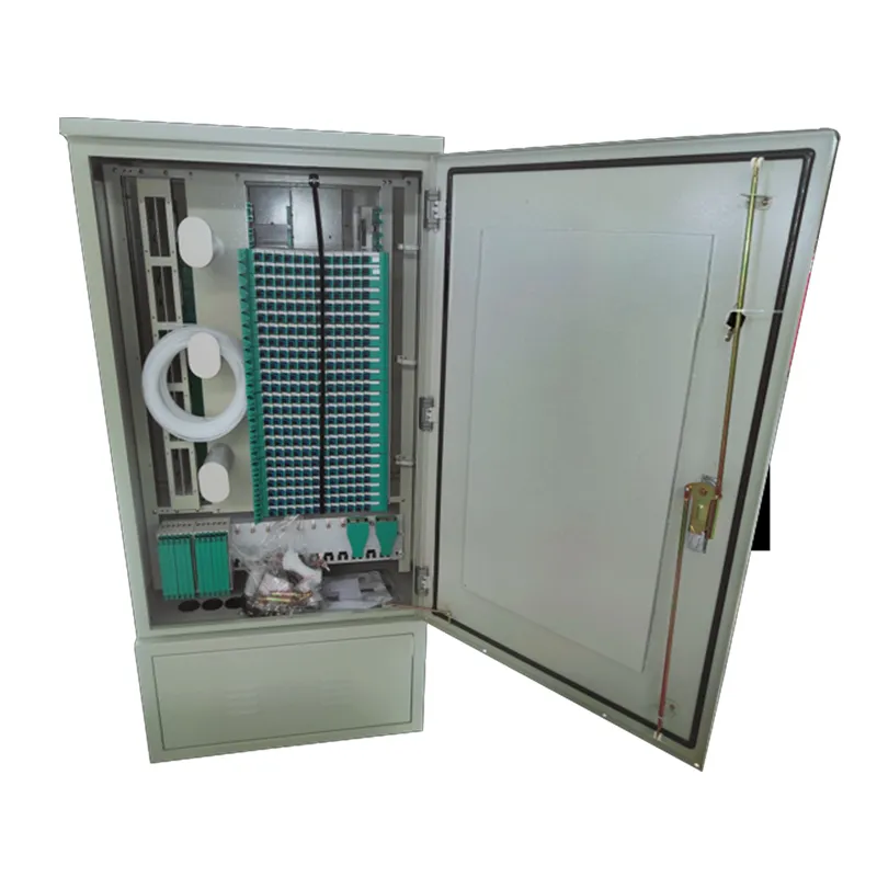 Оптоволоконный шкаф с перекрестной коммутацией