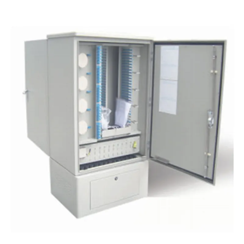 Оптоволоконный шкаф с перекрестной коммутацией